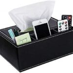 Menottes en cuir pu, organisateur de fournitures de bureau polyvalent, support de télécommande