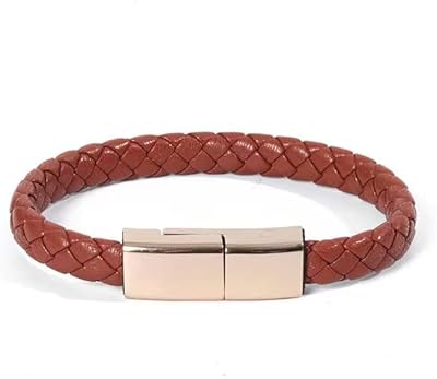 Câble de chargement en fil tressé pour chargeur de voyage pour bracelet usb