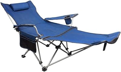 Chaises de camping pliantes avec repose-pieds chaises légères avec porte-gobelets et sac