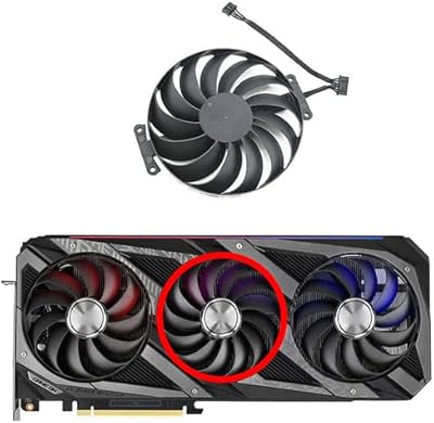 Jzwefdo 95mm ventilateur de refroidissement de carte graphique t129215su ventilateur de refroidissement