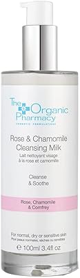 The organic pharmacy lait nettoyant rose et camomille, 100 ml