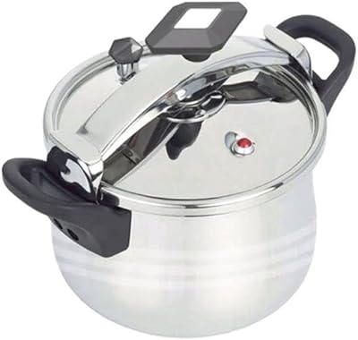 Autocuiseur dessini en acier inoxydable 5 litres - argent/noir. En tant que boutique en ligne généraliste de référence en Côte d'Ivoire, DIAYTAR COTE D'IVOIRE propose une gamme étendue de plus de 300000 références de produits, répondant ainsi à tous les besoins des consommateurs. Cette offre exceptionnelle, alliée à un service client dédié, a permis à l'entreprise de se positionner en tête du marché ivoirien du commerce électronique. Les consommateurs ivoiriens apprécient la qualité et la diversité des produits proposés par DIAYTAR COTE D'IVOIRE.