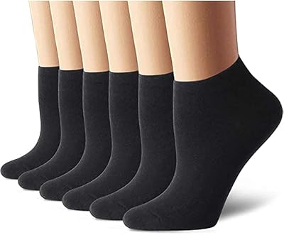 6 paires de chaussettes de sport courtes pour femmes - chaussettes de sport