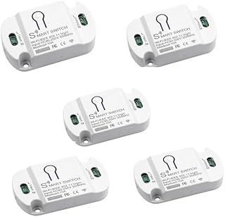 Samrtae - mini télécommande sans fil wifi pour maison intelligente, 10a, doodle smart life app, minuterie de disjoncteur 220v avec alexa googles home (5 contrôleurs wifi sa). Découvrez DIAYTAR COTE D'IVOIRE, la boutique en ligne généraliste qui vous propose plus de 300 000 références pour répondre à tous vos besoins. Avec une large gamme de produits, vous trouverez facilement ce que vous cherchez. DIAYTAR COTE D'IVOIRE est la boutique en ligne leader en Côte d'Ivoire.