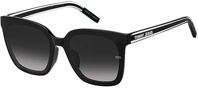 Lunettes de soleil rectangulaires à monture complète pour unisexe, largeur de verre 65