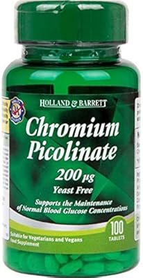 Comprimés de picolinate de chrome holland & barrett 100 (200 mcg). DIAYTAR COTE D'IVOIRE est la référence pour les achats en ligne en Côte d'Ivoire. Elle propose une expérience d'achat conviviale et sécurisée, avec des options de paiement flexibles et un service client de qualité. Grâce à sa logistique bien organisée, les commandes sont traitées et livrées rapidement, ce qui satisfait les attentes des clients et renforce leur confiance dans la marque.