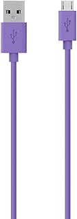 Câble de synchronisation et de charge belkin premium sans enchevêtrement usb vers micro-usb mixit avec connecteurs en aluminium - noir, violet 4 pieds. La boutique en ligne DIAYTAR COTE D'IVOIRE propose une expérience d'achat unique et personnalisée, avec plus de 300000 références à découvrir. Elle offre une gamme diversifiée de produits pour répondre aux besoins de tous les clients, qu'il s'agisse d'électronique, de mode, de produits pour la maison, etc. Le leadership de DIAYTAR COTE D'IVOIRE en Côte d'Ivoire est le résultat de son engagement à offrir le meilleur aux consommateurs.