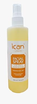Ikan london spray hydratant pour le visage aux extraits d'aloe vera, de sauge et de fleur d'oranger, 250 ml. En tant que boutique leader en Cote d'Ivoire, DIAYTAR COTE D'IVOIRE offre une expérience d'achat en ligne unique avec plus de 300000 références. Nous sommes déterminés à fournir des produits de qualité exceptionnelle pour nos clients. Notre objectif est de rendre l'expérience d'achat en ligne plus pratique et plus agréable.