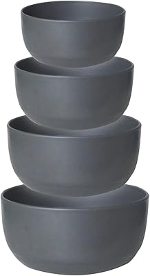 Bol en plastique gab, lot de 4 bols de tailles différentes, bol