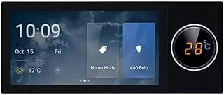 Panneau de commande central tactile multifonction easliv tuya wifi dans une scène intelligente