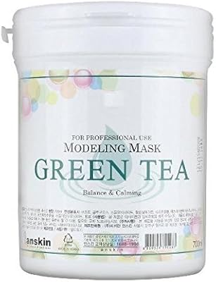 Masque modelant inskin en poudre 700 ml au thé vert pour apaiser