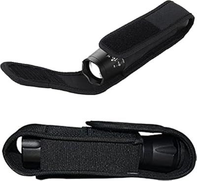 Ensemble de 2 étuis de lampe de poche sac de transport de ceinture