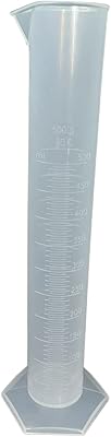 Cylindre doseur à base hexagonale en polypropylène moulé anige® 500 ml