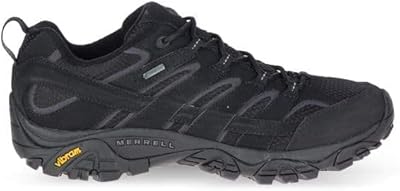 Chaussures de marche merrell moab 2 gtx pour hommes, noir, 7.5, noir, 41