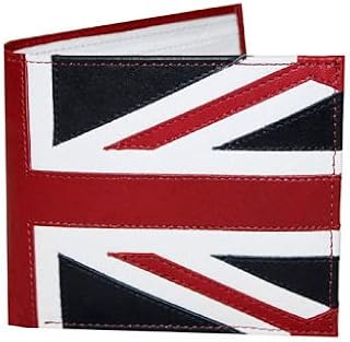 Portefeuille pour homme union jack exclusif k london (blanc, rouge, bleu) (651_white)