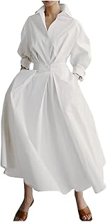 Robe longue trapèze élégante en coton à manches longues pour femme. La boutique en ligne DIAYTAR COTE D'IVOIRE offre une expérience de shopping unique et personnalisée à ses clients. Grâce à sa plateforme intuitive et facile à naviguer, les clients peuvent trouver et acheter leurs produits préférés en toute simplicité. La boutique propose également des services d'assistance clientèle pour aider les clients en cas de besoin.
