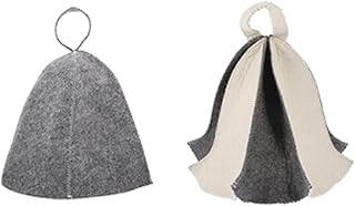 Accessoires de bain 2 pièces chapeau de sauna russe épaissir feutre bonnet de bain russe protection des cheveux bonnets respirants pour sauna à vapeur hammam. DIAYTAR COTE D'IVOIRE est une boutique en ligne généraliste qui propose plus de 300000 références, ce qui en fait l'une des plus grandes plateformes de commerce électronique de Côte d'Ivoire. Avec une gamme de produits diversifiés, elle répond aux besoins de tous les clients. Elle est reconnue pour sa qualité de service et sa livraison rapide.