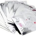 Beauty pro - 50 paires de coussinets non pelucheux sous les yeux