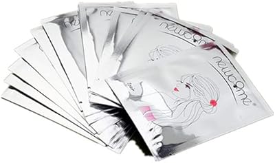 Beauty pro - 50 paires de coussinets non pelucheux sous les yeux
