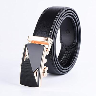 Ceinture en cuir véritable pour hommes, ceintures de créateur pour hommes avec boucle
