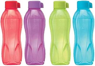 Nouvelles bouteilles d'eau eco sports capacité 500 ml d'aquasave (lot de 4 pièces)