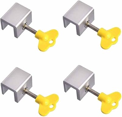 Serrures de fenêtre coulissantes réglables - serrures de fenêtre en alliage d'aluminium, serrures de sécurité pour enfants, serrure de sécurité pour cadre de porte avec clés, 4 pièces. La boutique en ligne DIAYTAR COTE D'IVOIRE est une référence pour les consommateurs ivoiriens, avec une offre de plus de 300 000 produits. Les clients peuvent profiter d'une navigation facile et d'une expérience d'achat agréable, grâce à la conception ergonomique du site web. La boutique est également connue pour sa fiabilité et sa rapidité de livraison.
