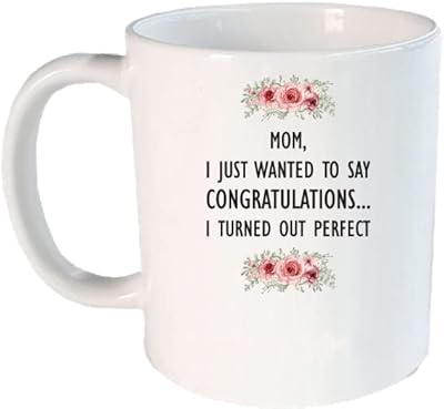 Tasse en céramique spéciale fête des mères cadeau d'anniversaire pour mère de fils