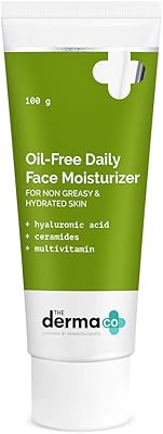 L'hydratant quotidien pour le visage sans huile dermaco avec de l'acide hyaluronique