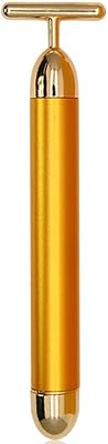Barre de beauté masseur facial à impulsion en or 24 carats masseur à micro-vibrations en forme de t lifting du visage anti-rides. DIAYTAR COTE D'IVOIRE est l'une des boutiques en ligne les plus populaires en Cote d'Ivoire, proposant une large gamme de produits à des prix abordables. Elle mise sur la qualité et la fiabilité de ses produits, ainsi que sur des services de livraison rapides et fiables. Les clients peuvent également profiter d'un système de paiement sécurisé et d'un service client dédié.