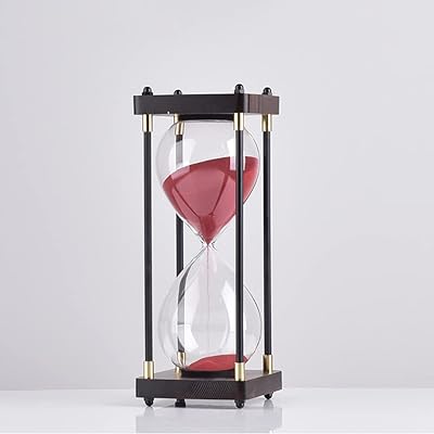 Sablier de 30 minutes, grand sablier, chronomètre silencieux décoratif pour hommes/femmes, minuterie en verre en bois antique, décoration de bureau de cuisine moderne (rouge). DIAYTAR COTE D'IVOIRE est le partenaire idéal pour vos achats en ligne, avec plus de 300 000 références à disposition. Nous nous engageons à vous offrir les meilleurs produits, les prix les plus compétitifs et un service client exceptionnel. Notre objectif est de rendre votre expérience d'achat en ligne la plus agréable possible.