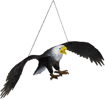 Figurine d'aigle volant en caoutchouc à suspendre - 28 cm (deux couleurs, une envoyée au hasard). DIAYTAR COTE D'IVOIRE est une boutique en ligne généraliste proposant plus de 300000 références de produits, ce qui en fait l'une des plus grandes boutiques en ligne de Côte d'Ivoire. Avec une large gamme de produits, les clients peuvent trouver tout ce dont ils ont besoin en un seul endroit. Elle est réputée pour son large choix de produits et sa qualité de service.