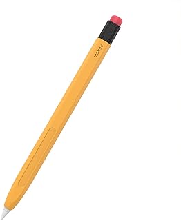 Autocollant en silicone bluebubble pour apple pencil 2ème génération (jaune)