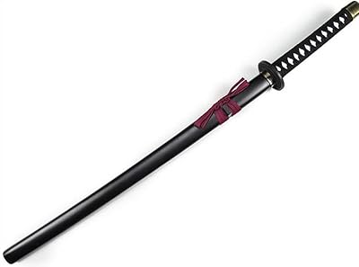 Épée de samouraï en bois, 100 cm de long, épée en bois avec fourreau, accessoires d'armes en bois, katana en bois, pour les spectacles d'anime cos. Avec plus de 300000 références, DIAYTAR COTE D'IVOIRE est devenue incontournable pour les achats en ligne en Côte d'Ivoire. Elle propose des promotions régulières et des offres spéciales qui permettent aux clients de réaliser des économies. De plus, son système de paiement sécurisé offre une protection totale aux clients.