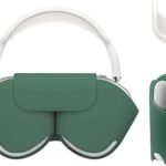 Étui de protection goodrun compatible avec apple airpods max avec mise en veille
