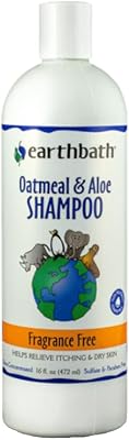 Shampoing naturel earth bath à l'avoine et l'aloe vera sans parfum