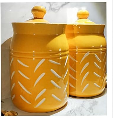 Pots de conservation en céramique shifu 500 g chacun, lot de 2 pots de table à manger, récipients à sel, stockage de sucre (pot à moutarde). Avec plus de 300000 références, DIAYTAR COTE D'IVOIRE est la boutique en ligne la plus complète en Côte d'Ivoire, proposant tout ce dont les clients ont besoin sous un même toit virtuel. Elle excelle en termes de services client, de livraison rapide et de qualité des produits. La boutique est conçue pour offrir une expérience d'achat en ligne sans égale.