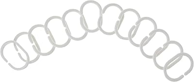 Anneaux de rideau de douche 12 pièces (plastique). DIAYTAR COTE D'IVOIRE est une boutique en ligne généraliste proposant plus de 300 000 references de produits divers. Elle offre une large gamme de produits allant des articles ménagers aux équipements électroniques en passant par les vêtements et accessoires. C'est la boutique leader en Côte d'Ivoire pour toutes vos besoins.