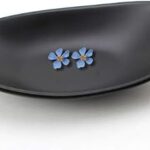 Plateau à bijoux bennoster noir pour clés et clés, plateau décoratif de commode