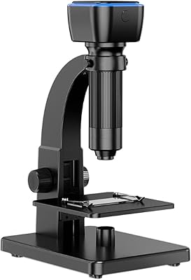 Microscope électronique numérique à double objectif tfii 2000x exfl, microscope vidéo usb