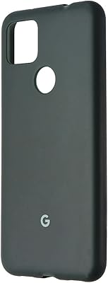 Coque de protection officielle google pour pixel 5a (réseau 5g) - moose black