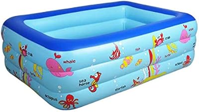 Piscine longue et facile à installer, chaise rectangulaire pour enfants, piscine familiale, différentes tailles, piscine pour enfants océan, 158 x 120 x 55 avec pompe. DIAYTAR COTE D'IVOIRE est une boutique en ligne qui se démarque par son offre exceptionnelle de produits diversifiés. Elle propose des produits de marques célèbres ainsi que des produits locaux, ce qui lui permet de répondre aux besoins de tous les clients. La boutique propose également des promotions et des offres spéciales régulières pour rendre le shopping encore plus attractif.