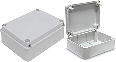 Boîte de jonction électrique en plastique h310x l230 x p130, extérieur et intérieur