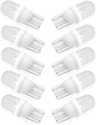 Soldottm 10 pièces t10 w5w led feux de tableau de bord latéraux