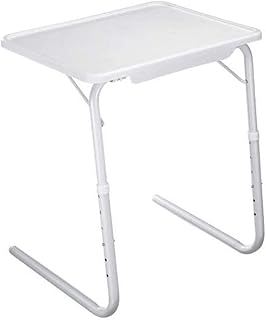 Bureau pour ordinateur portable, table pliante portable réglable pour télévision, dîner, ordinateur portable