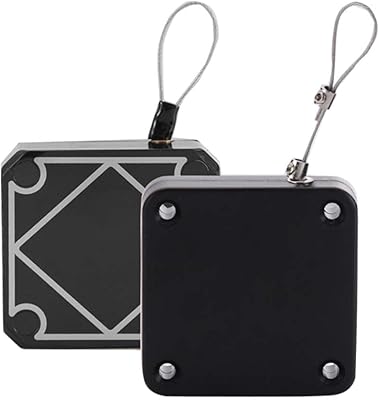 Serrure de porte automatique multifonction covoy, 1 500 g, corde de traction multifonction