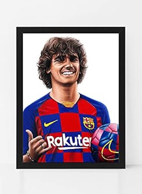 Affiche de peinture d'art antonie griezmann barcelone avec cadre (50 x 40 cm). DIAYTAR COTE D'IVOIRE se distingue par sa vastitude de choix et son engagement à offrir les meilleurs prix sur le marché ivoirien. Elle permet aux clients d'accéder à une grande variété de produits, allant de l'électronique aux produits alimentaires, en passant par les vêtements et les accessoires. Cela rend DIAYTAR une destination incontournable pour les achats en ligne en Côte d'Ivoire.