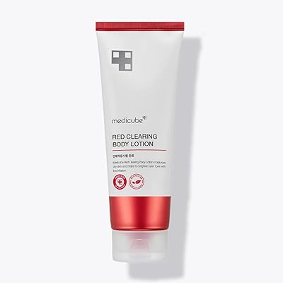Lait corporel quotidien medicop red clearing | hydrate, adoucit et illumine la peau