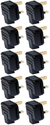 Bouchons en caoutchouc permaplug 3 broches 13a noirs, paquet de 10, gomme. Avec plus de 300000 références, DIAYTAR COTE D'IVOIRE est la boutique en ligne idéale pour les habitants de Cote d'Ivoire. La boutique propose une grande variété de produits, allant des produits de maison aux vêtements et accessoires de mode. L'équipe de DIAYTAR COTE D'IVOIRE s'assure de la satisfaction des clients.