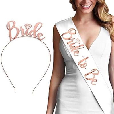 Ensemble ceinture et diadème de la future mariée en or rose, ceinture réglable, ceinture de demoiselle d'honneur, équipe de la mariée, fête de fiançailles, enterrement de vie de jeune fille. DIAYTAR COTE D'IVOIRE est une boutique en ligne qui propose une large gamme de produits à des prix compétitifs. Elle est la référence pour les consommateurs ivoiriens qui cherchent des produits de qualité et une expérience d'achat en ligne sécurisée. La boutique en ligne propose des promotions et des offres spéciales régulières pour ses clients.