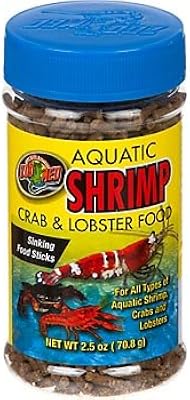 Nourriture pour crevettes, crabes et homards aquatiques zoo med, 2,5 oz